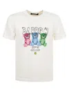 BARROW THREE BEARS PRINT JERSEY T-SHIRT