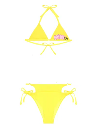 Barrow Kids' Tie Side Bikini In Yellow