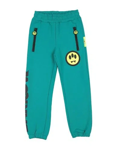 Barrow Babies'  Toddler Boy Pants Deep Teal Size 6 Cotton In Green