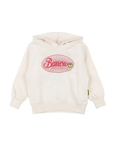 Barrow Babies'  Toddler Boy Sweatshirt Beige Size 4 Cotton In Neutral