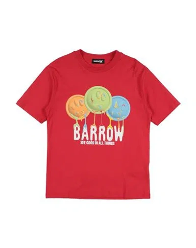 Barrow Babies'  Toddler Boy T-shirt Red Size 6 Cotton