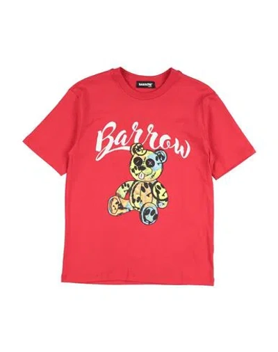 Barrow Babies'  Toddler Boy T-shirt Red Size 6 Cotton