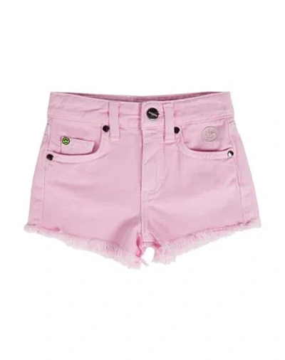 Barrow Babies'  Toddler Girl Denim Shorts Pink Size 4 Cotton