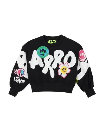 Barrow Babies'  Toddler Girl Sweatshirt Black Size 6 Cotton