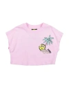 BARROW BARROW TODDLER GIRL T-SHIRT PINK SIZE 4 COTTON