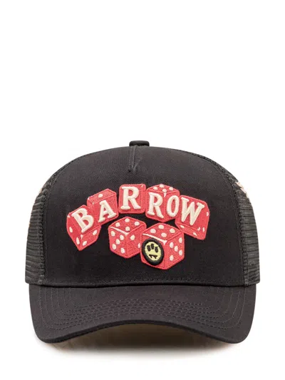 Barrow Trucker Cap With Structured Fit In Nero