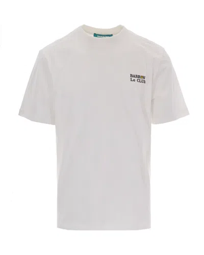 Barrow T-shirt Le Club Coconut In White