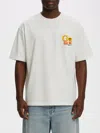 Barrow Bear Print With Back Stitched Trim T-shirt In Black