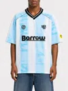 Barrow T-shirt Triacetato Coconut Sky In Blue