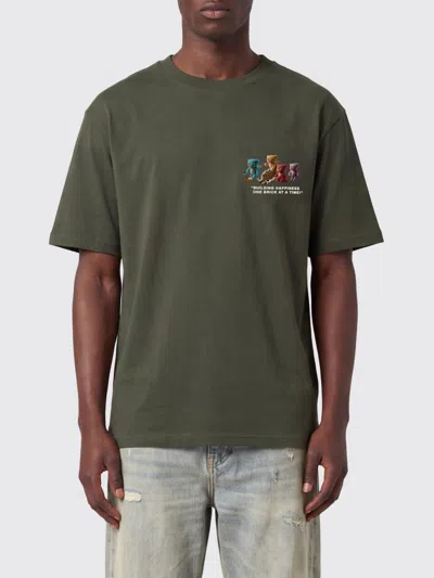 Barrow T-shirt Men Color Military In Green
