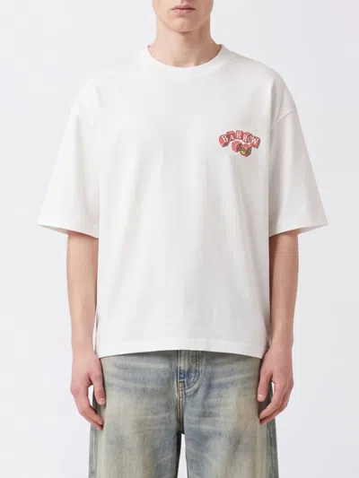 Barrow T-shirt Men Color White In Animal Print