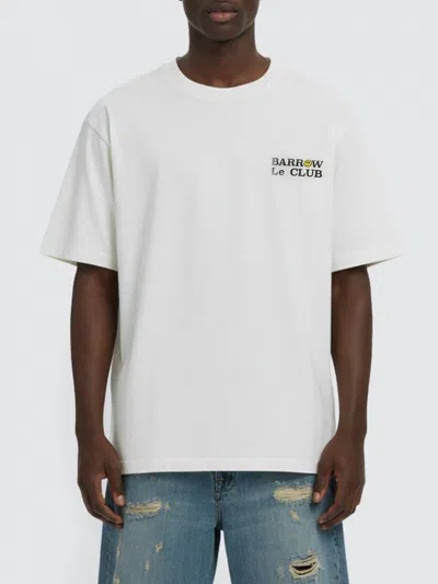Barrow T-shirt Men In White