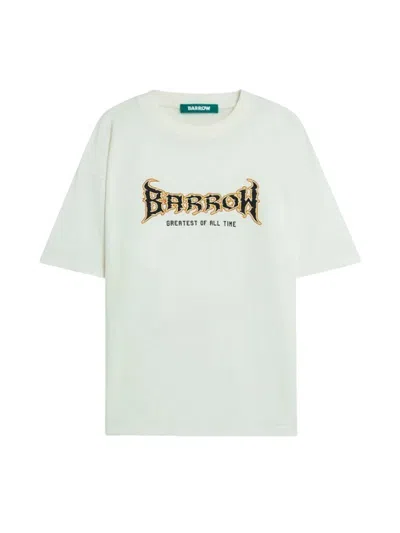 Barrow T-shirt Unisex  - T-shirt Jersey - White In Green
