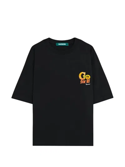 Barrow T-shirt Woman In Black