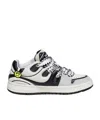Barrow Olli Off White Black Sneaker In White