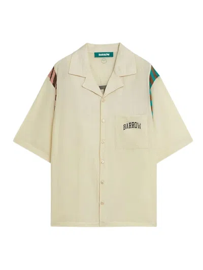 Barrow Unisex Casual Shirts  - Viscose Shirt - Beige