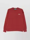 Barrow Unisex Crew Neck Long Sleeve Sweatshirt In Red