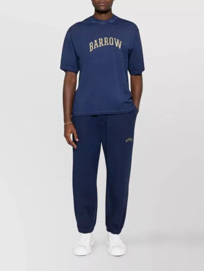 Barrow Unisex Crewneck Jersey T-shirt Number In Blue