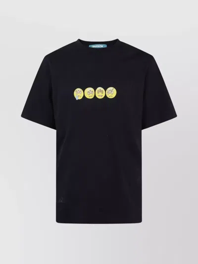 Barrow Unisex Graphic Print Short Sleeve T-shirt In Black