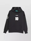 Barrow Unisex Hooded Sweatshirt Kangaroo Pocket In Black