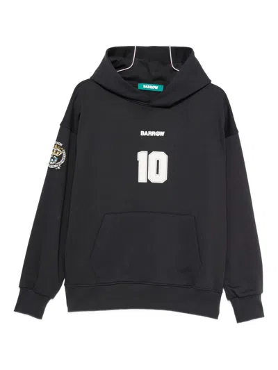 Barrow Unisex Hooded Sweatshirt Kangaroo Pocket In Black