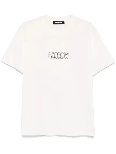 Barrow Unisex Jersey T-shirt Clothing In White