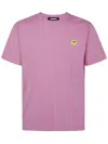 Barrow T-shirt Unisex Con Motivo Volto In Pink
