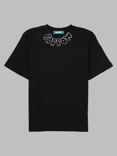 Barrow Unisex Logo T-shirt In Black