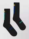 Barrow Unisex Mid-calf Cotton Terry Socks In Black