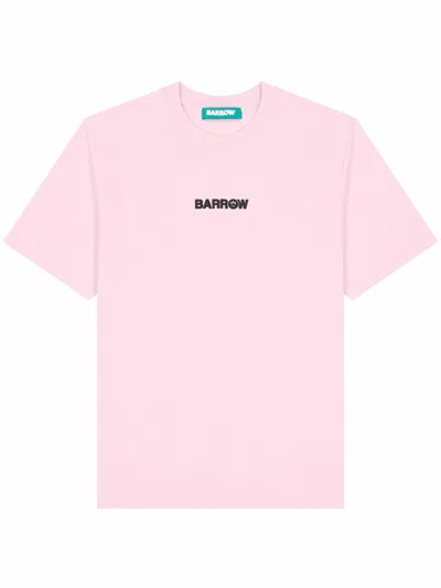 Barrow Unisex Mini T-shirt In Pink