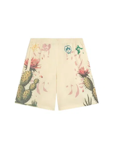 Barrow Unisex Shorts  - Popeline Shorts - Beige In Neutral
