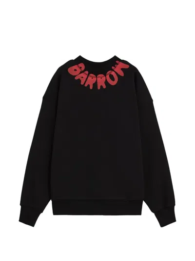 Barrow - Unisex Sweatshirt With Iconic Detail In Nero