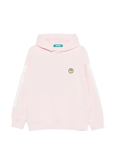 Barrow Unisex Sweatshirt With Print In Rosa