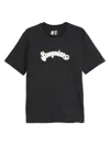 Barrow Graphic Print Unisex Crew Neck T-shirt In Black