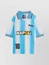 Barrow Unisex T-shirt With Napoli Number 10 In Blue