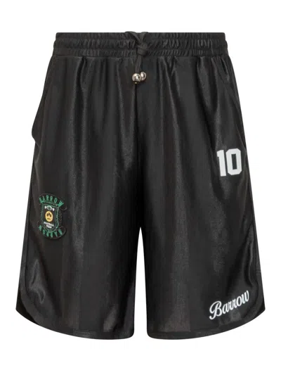 BARROW BARROW UNISEX TRIACETATE SHORT PANTS