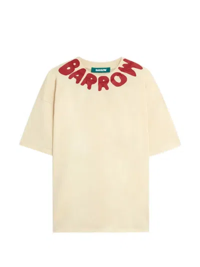 Barrow - Unisex T-shirt With Iconic Detail In Nero