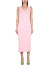 Barrow Chic Viscose Midi Dress