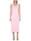 Barrow Ribbed Knit Midi Dress