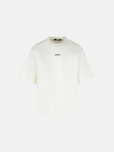 Barrow White Cotton T-shirt