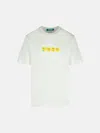 Barrow White Cotton T-shirt In White