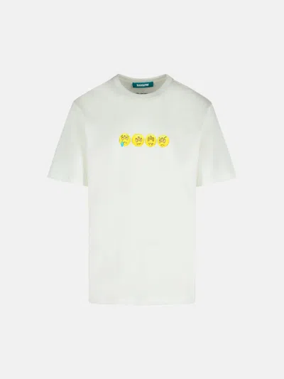 Barrow White Cotton T-shirt