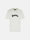 Barrow White Cotton T-shirt In White