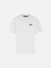 Barrow White Cotton T-shirt In White