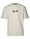 BARROW BARROW WHITE COTTON T-SHIRT