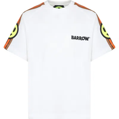 Barrow White T-shirt For Kids With Smiley