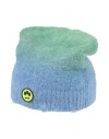 Barrow Woman Hat Green Size Onesize Polyacrylic, Polyamide, Mohair Wool, Wool, Elastane In Green