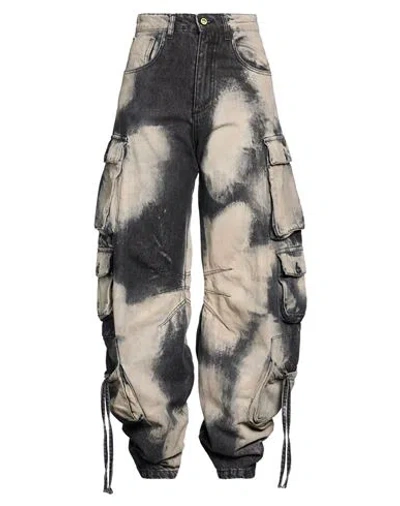 Barrow Woman Jeans Grey Size M Cotton