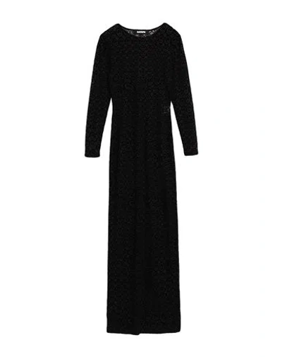 Barrow Woman Maxi Dress Black Size L Polyester