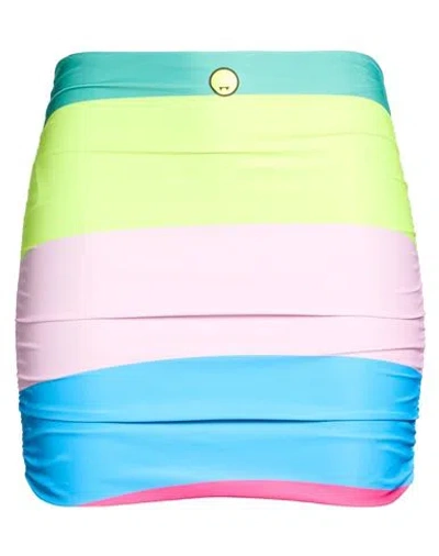 Barrow Woman Mini Skirt Pink Size S Polyester, Elastane